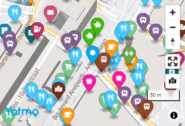 WordPress Yatmo Map plugin example 2